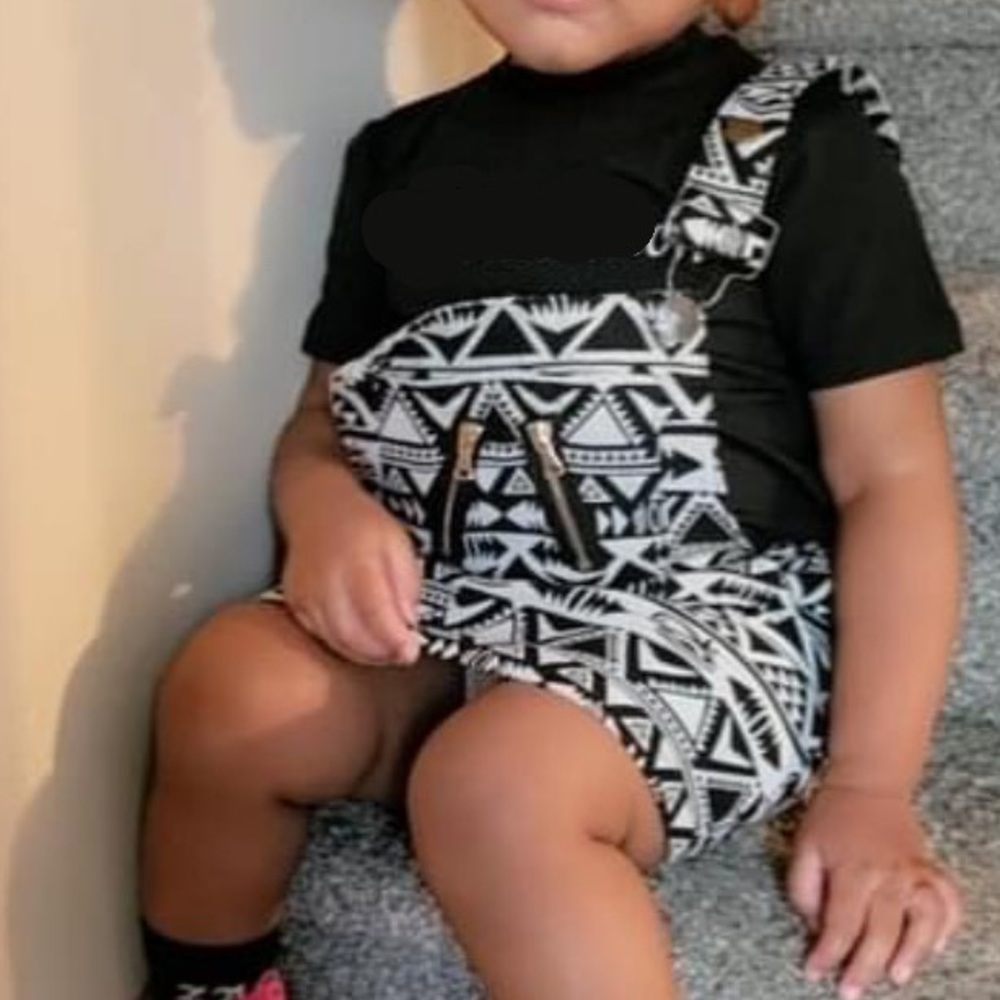 Aztec Print romper